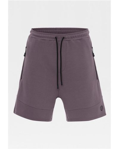 MOROTAI Interlock shorts - Lila