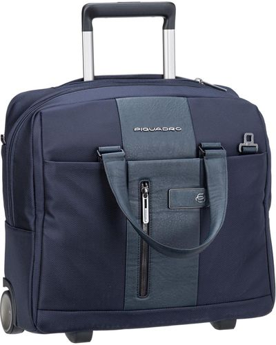 Piquadro Koffer unifarben - Blau