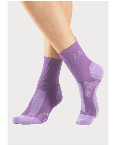 LASCANA ACTIVE Socken unifarben - Lila