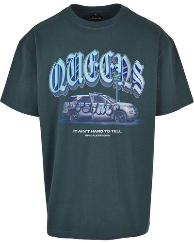 Upscale by Mister Tee Unisex-queens-oversize-t-shirt - m - Blau