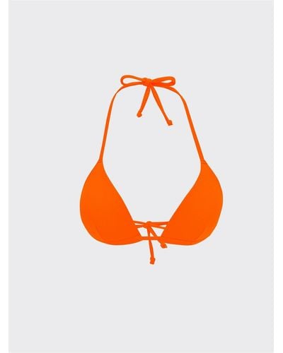 LC Waikiki Gepolstertes neckholder-bikinioberteil - Orange