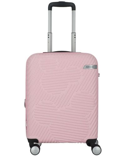 American Tourister Mickey clouds 4 rollen kabinentrolley 55 cm - Pink