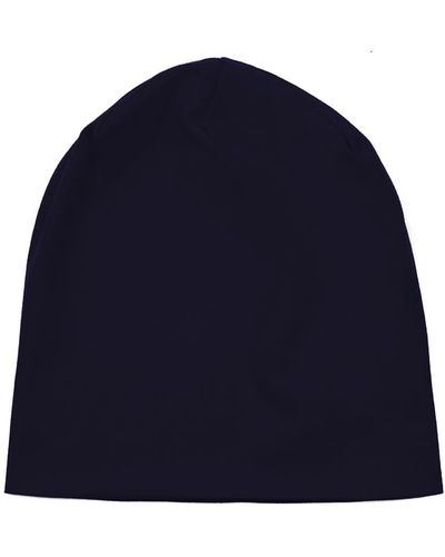 Schietwetter Beanie-mütze für kinder "unifarben - standard - Blau