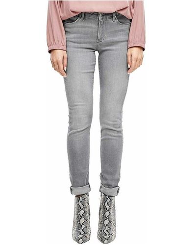 S.oliver Skinny-fit-jeans - Grau