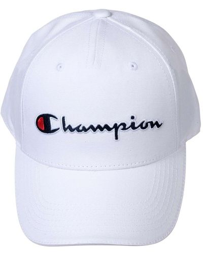 Champion Unisex cap urc unisex rochester caps, baumwolle, logo, einfarbig - one size - Weiß