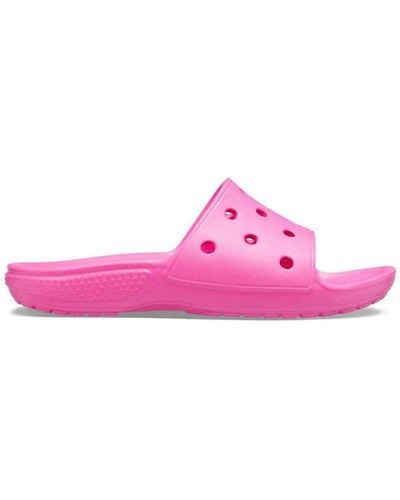 Crocs™ Classic slide k alltags-hausschuhe für kinder206396-6qq - one size - Pink