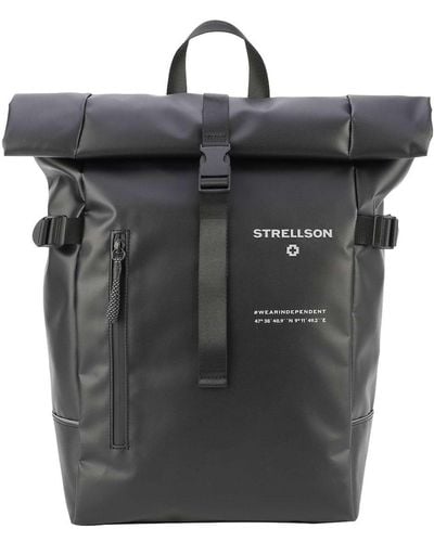 Strellson Rucksack -stockwell 2.0 eddie backpack mvf, 42x27x16cm (hxbxt) - Schwarz