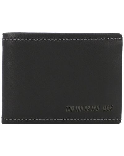 Tom Tailor Geldbörse unifarben - Schwarz