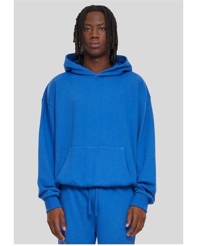 Urban Classics Leichter frottee-hoodie - Blau