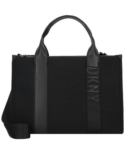 DKNY Holly handtasche 38 cm - Schwarz