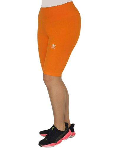 adidas Kurze sporthose mittlerer bund - Orange