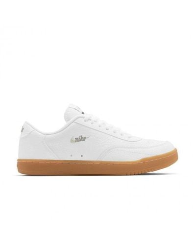 Nike Lässige vintage-sneakers court ct1726-101 - Weiß