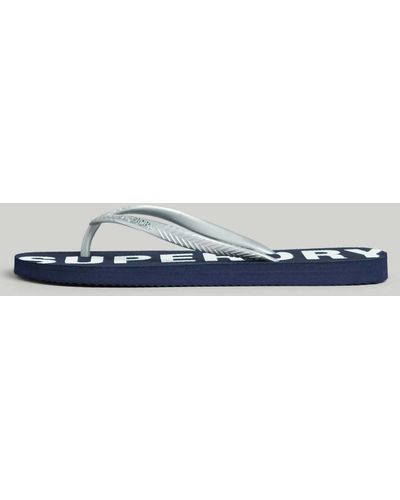 Superdry Sandalette flacher absatz - Blau