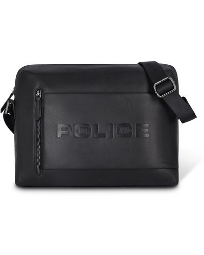 Police Aktentaschen messenger 35 cm laptopfach - Schwarz