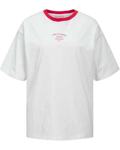 JJXX T-shirt jxalba t-shirt - Weiß