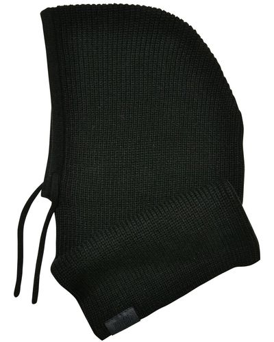 Urban Classics Unisex heavy knit balaclava - one size - Schwarz