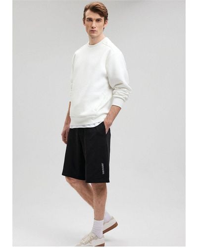 Mavi Schwarze basic-shorts-900 - Weiß