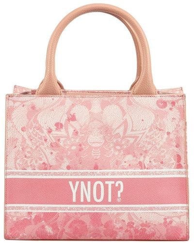 Y Not? ? handtasche unifarben - Pink