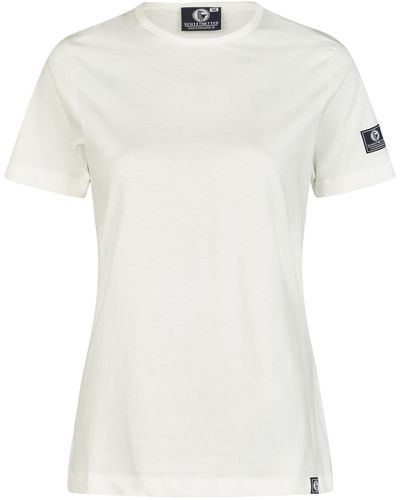 Schietwetter T-shirt "maya", unifarben, luftig - Weiß