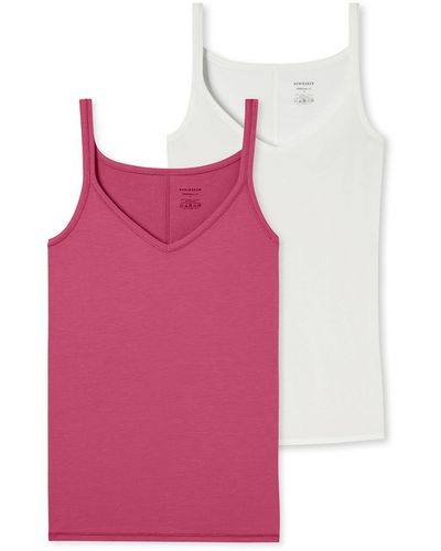 Schiesser Unterhemd personal fit - Pink