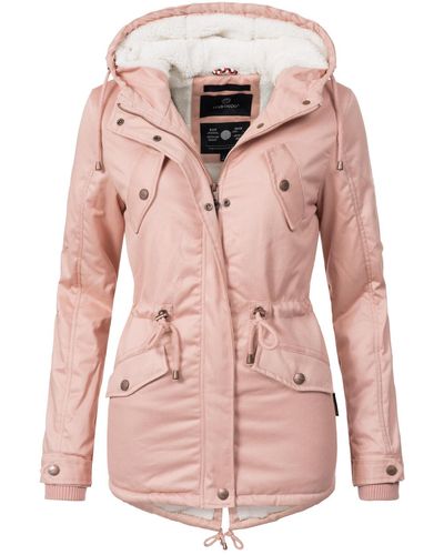 Damen-Jacken von DE Marikoo in Lyst Pink 