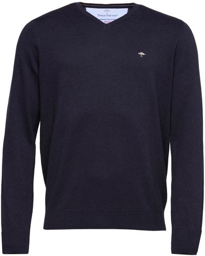 Fynch-Hatton Sweatshirt regular fit - Blau