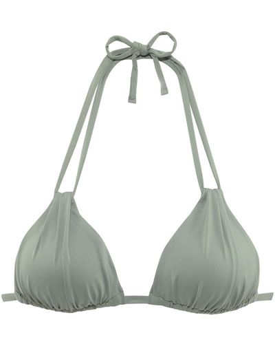 S.oliver Beachwear triangel-bikini-top »spanien« - Grün