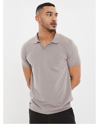 Threadbare Poloshirt regular fit - Grau