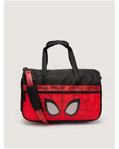 LC Waikiki Lcw accessories spiderman bedruckte sporttasche für jungen - Rot