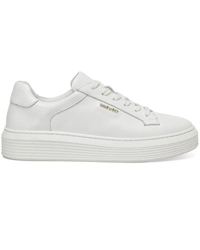 Nine West Sneaker flacher absatz - Weiß