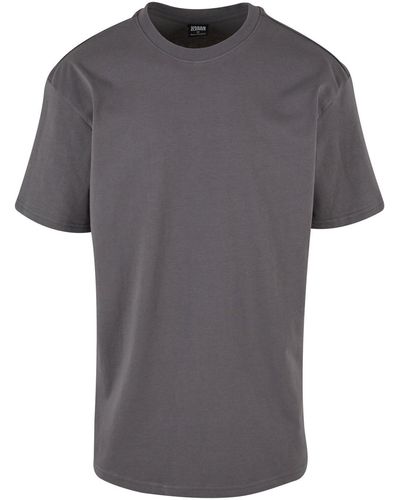 Urban Classics Schweres, übergroßes t-shirt - Grau