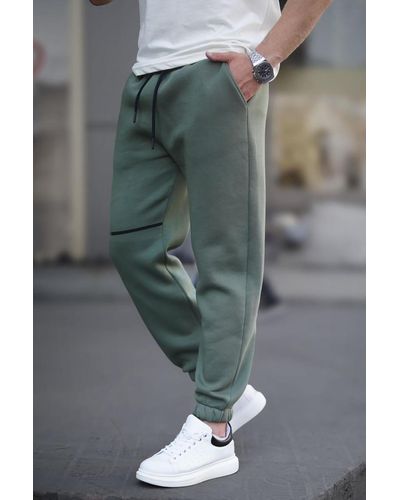 Madmext Farbene basic-jogginghose mit taschendetail - Grau