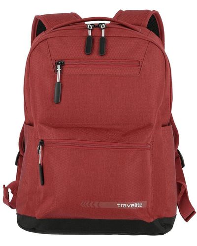 Travelite Kick off rucksack 40 cm laptopfach - Rot