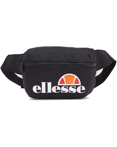 Ellesse Unisex umhängetasche rosca cross body bag, logo print, 15x31x5cm (hxbxt) - one size - Schwarz
