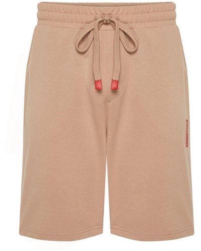 Trendyol Shorts mit gummibund und kordelzug im regular/normal schnitt - Natur