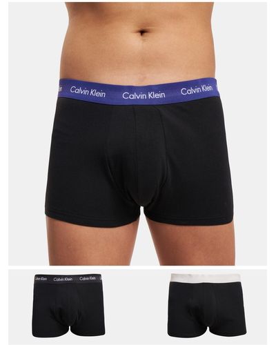 Calvin Klein Underwear 3er-pack low rise boxershorts - Blau