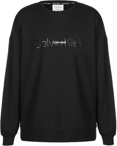 Calvin Klein Sweatshirt regular fit - Schwarz