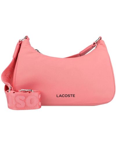 Lacoste Active nylon umhängetasche 24 cm - Pink