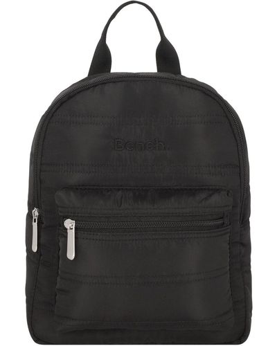 Bench Rucksack unifarben - Schwarz