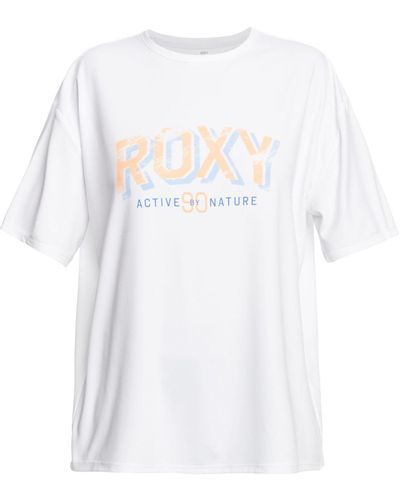 Roxy T-shirt schokolade - Weiß