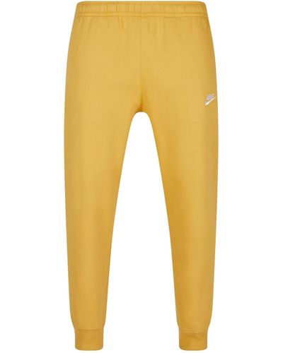 Nike Unisex sportswear club fleece jogginghose - xl - Gelb