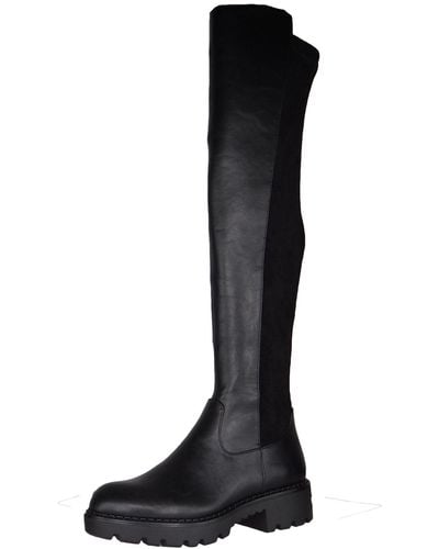 Buffalo Elegante stiefel mireya vegan 1210012 black lederimitat/ textil - Schwarz