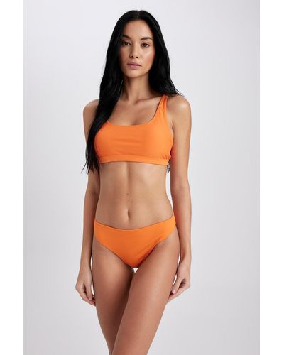 Defacto Fall in love regular fit bikinihose t4308az23sm - Orange