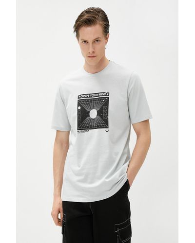 Koton Es t-shirt - Weiß