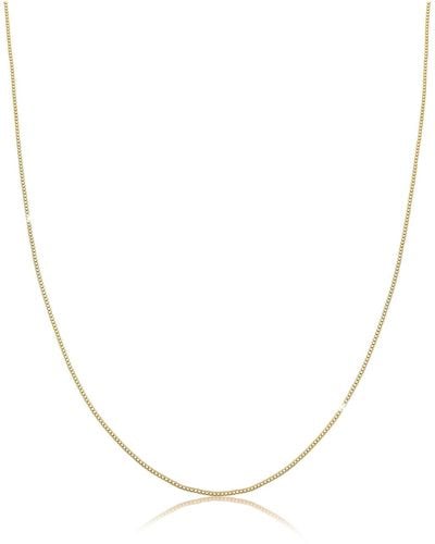 Elli Jewelry Halskette basic box chain kombinierbar 925er silber - Mehrfarbig