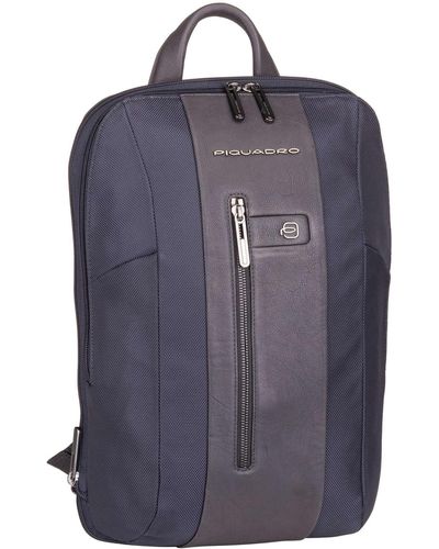 Piquadro Rucksack / backpack brief slim laptop rucksack 6383 - Blau