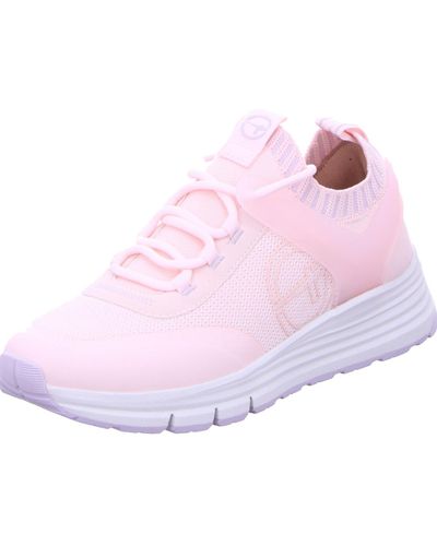 Tamaris Sneaker flacher absatz - Pink