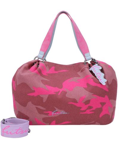 Fritzi aus Preußen Joshi01 canvas shopper tasche 40 cm - Pink