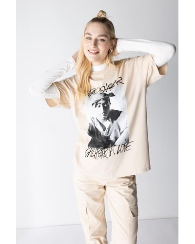 Tupac T Shirt für Frauen - Bis 44% Rabatt | Lyst DE | T-Shirts