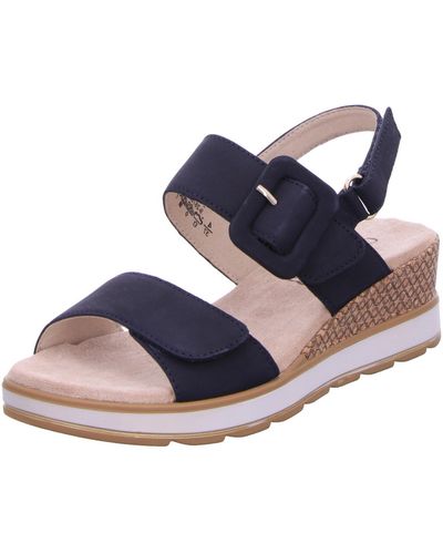 Caprice Sandalette flacher absatz - Blau